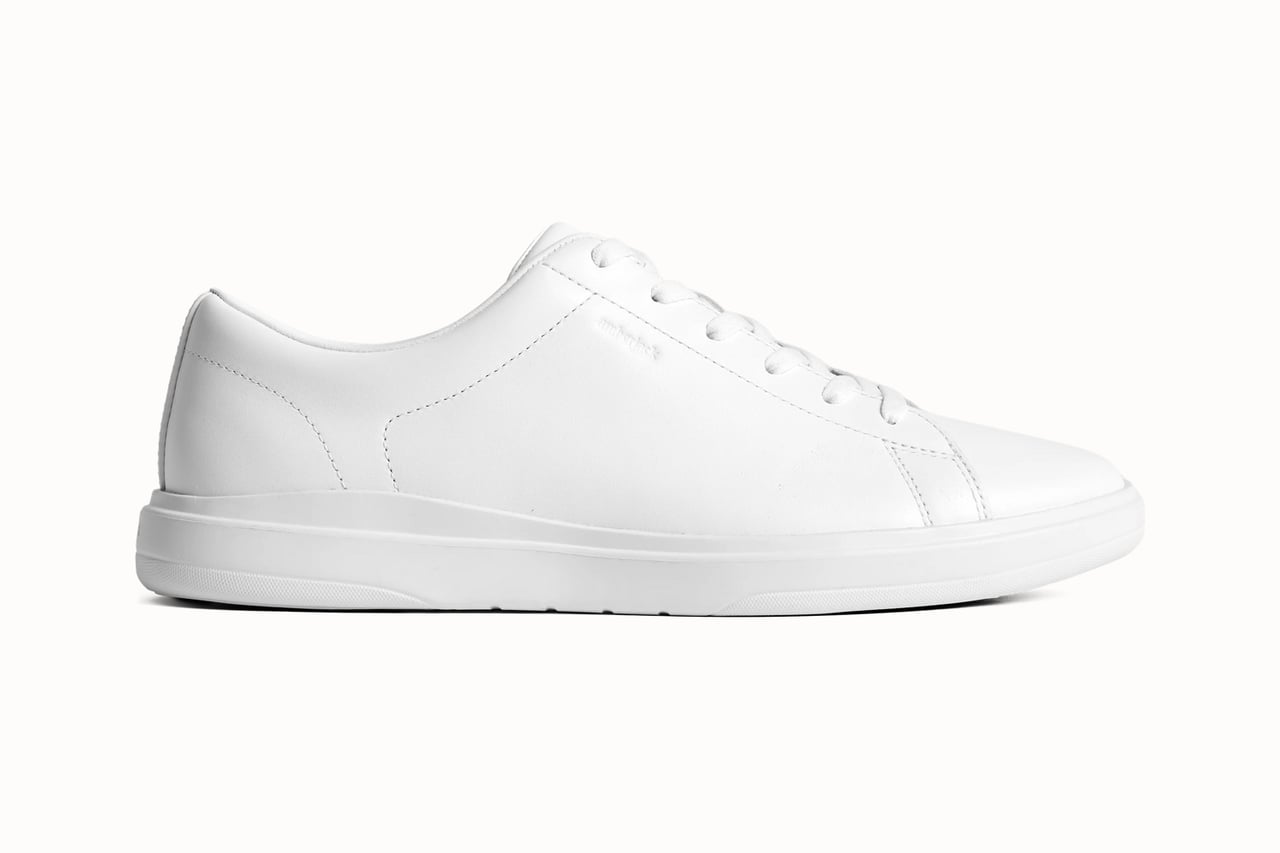 best white sneakers men amberjack the low-top ivory - Luxe Digital