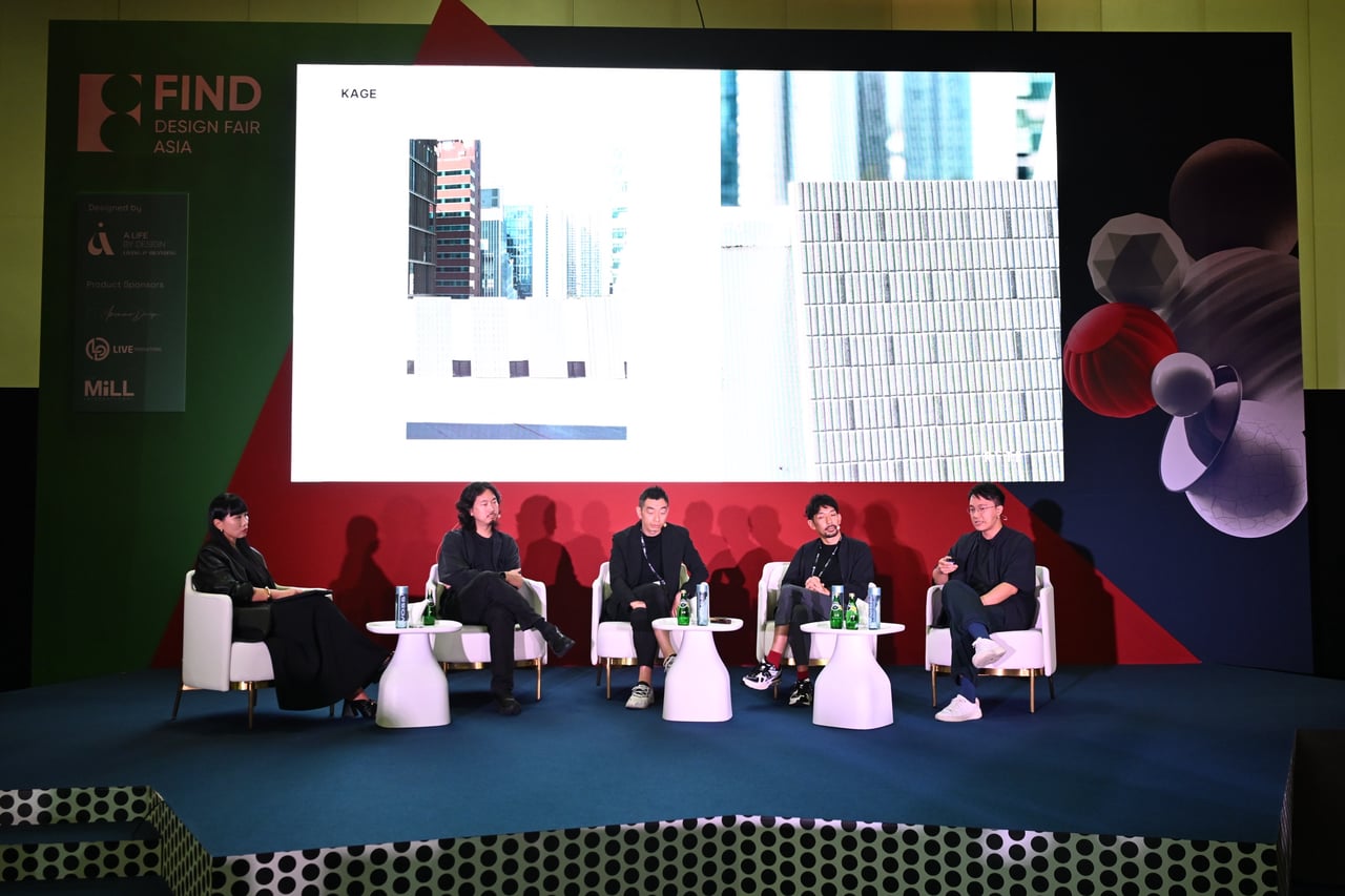 Panel discussion on stage at the FIND Global Summit
