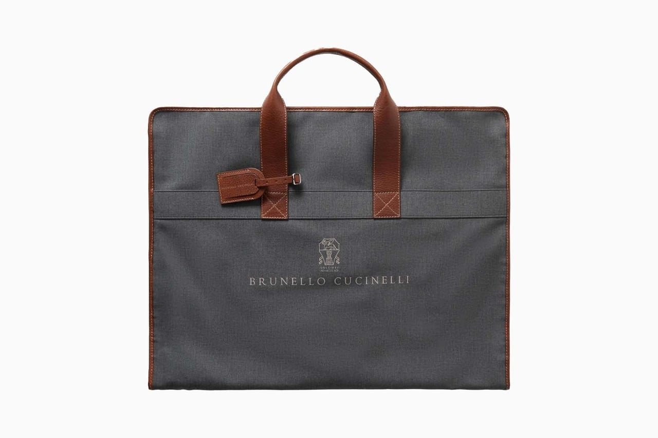 garment bags brunello cucinell review - Luxe Digital