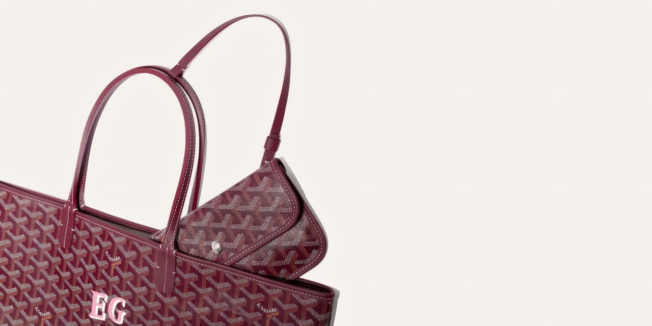 Goyard Saint Louis tote in Goyardine canvas, from Goyard - goyard saint louis alternatives - Luxe Digital