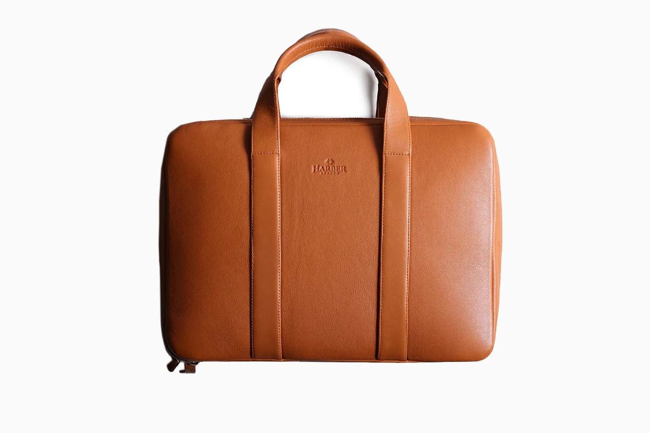 Harber London Laptop Briefcase