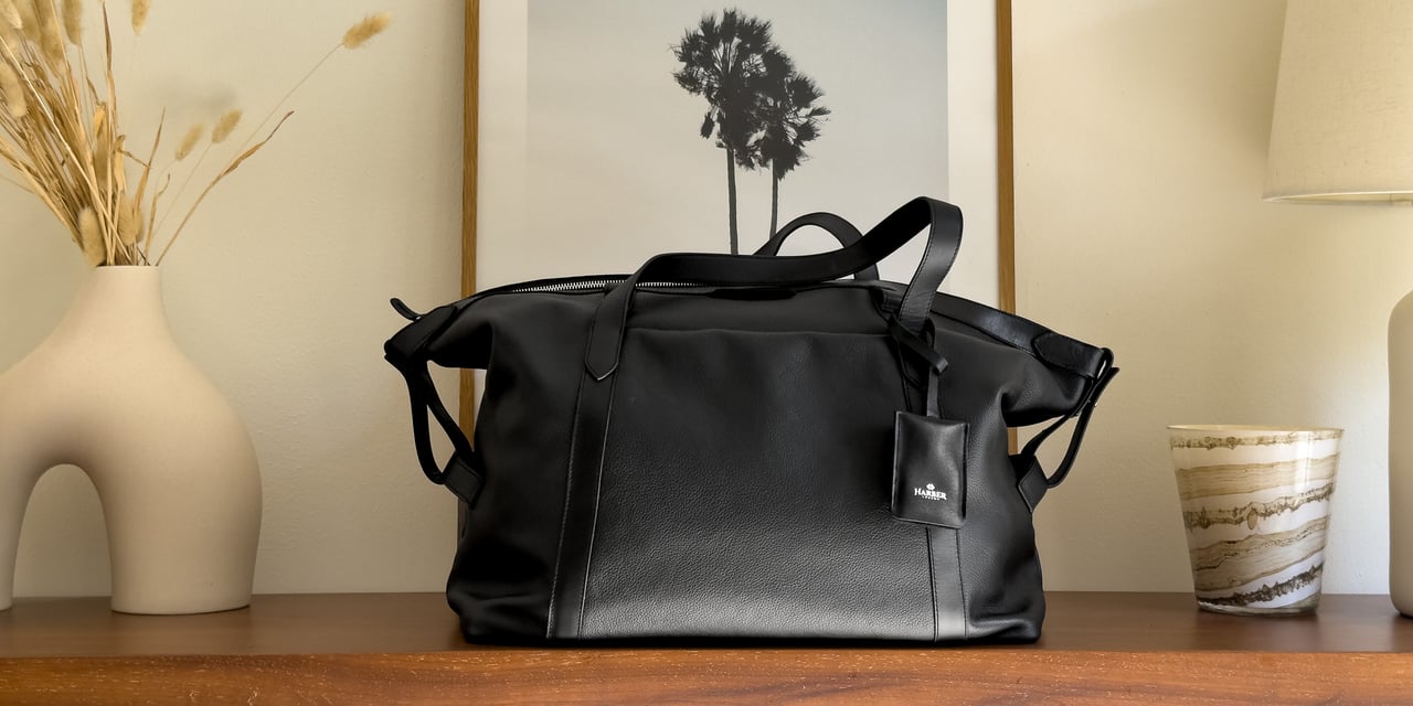 Harber London Leather Overnight Bag review - Luxe Digital