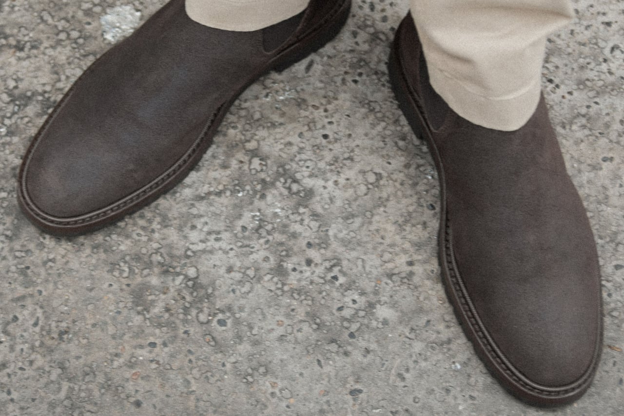 how to clean suede shoes koio fermo suede boots - Luxe Digital