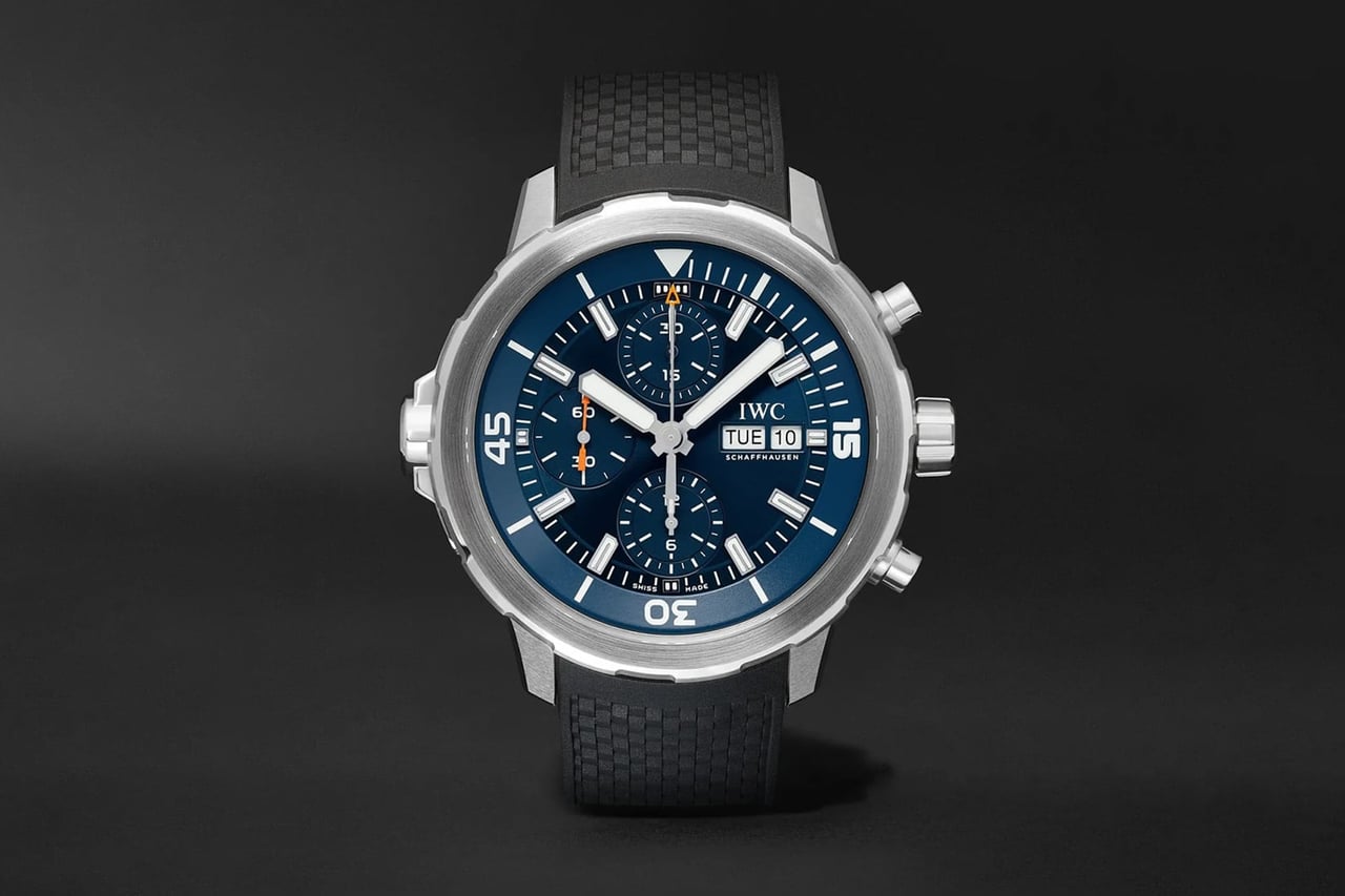 iwc luxury watches aquatimer expedition jacques yves cousteau luxe digital