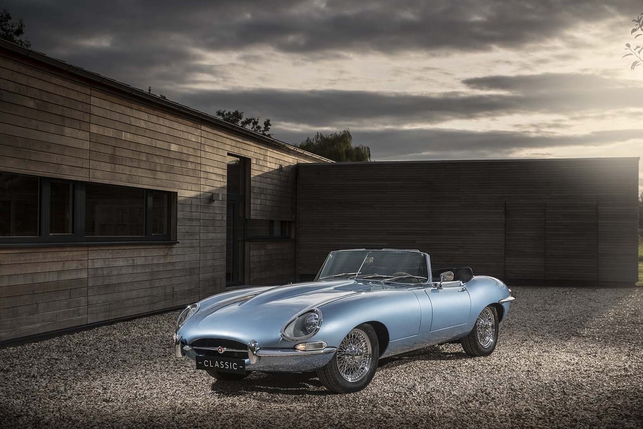 jaguar brand jaguar e type - Luxe Digital