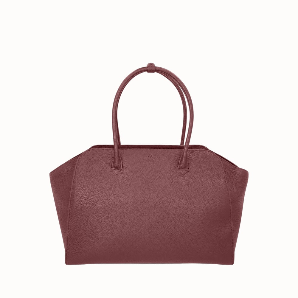 KAAI Voyager in Grained Dark Burgundy - Luxe Digital