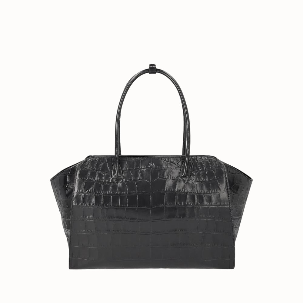 KAAI Voyager in Soft Croco Black - Luxe Digital