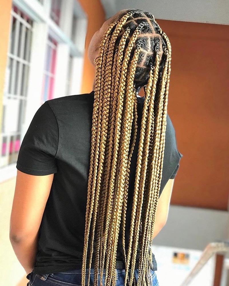knotless braids women scant knotless braids Luxe Digital