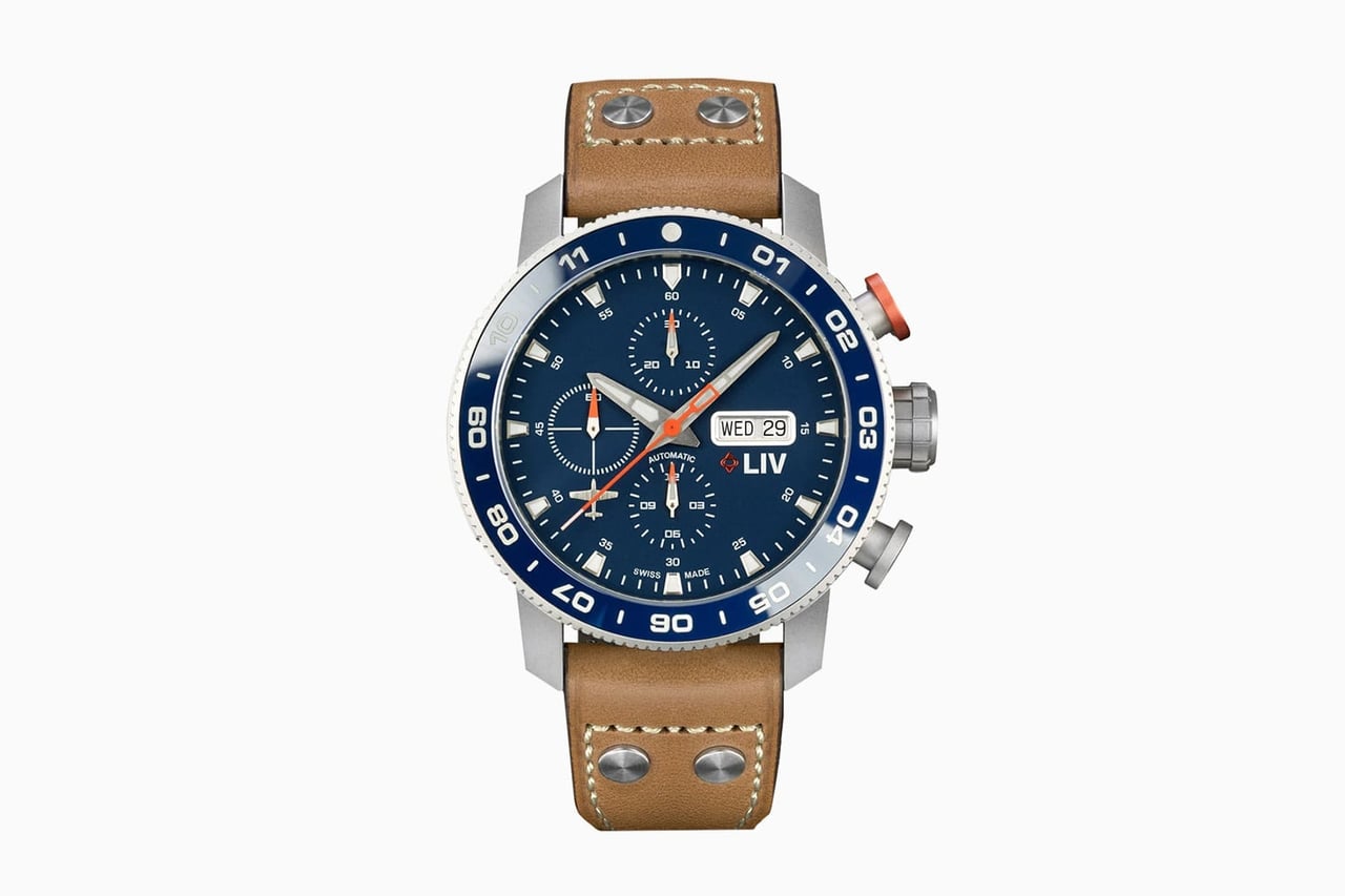 LIV Swiss Watches review P51 Pilot - Luxe Digital