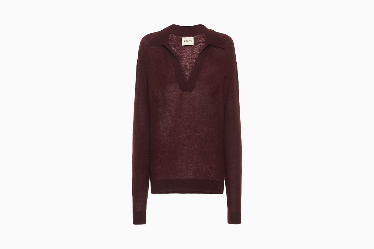 luisaviaroma back to office khaite cashmere sweater luxe digital