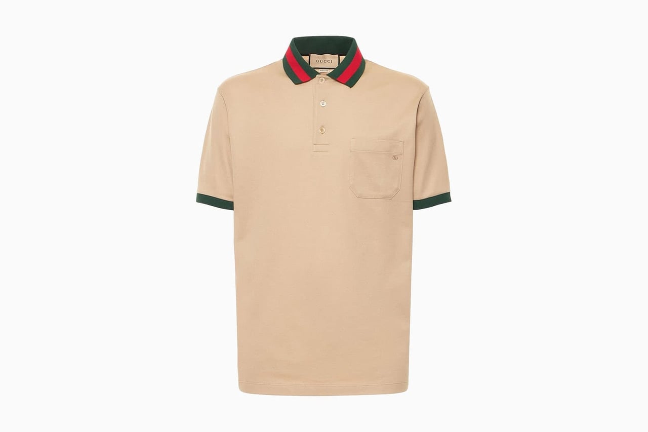 Luisaviaroma summer gucci stretch piquet polo - Luxe Digital