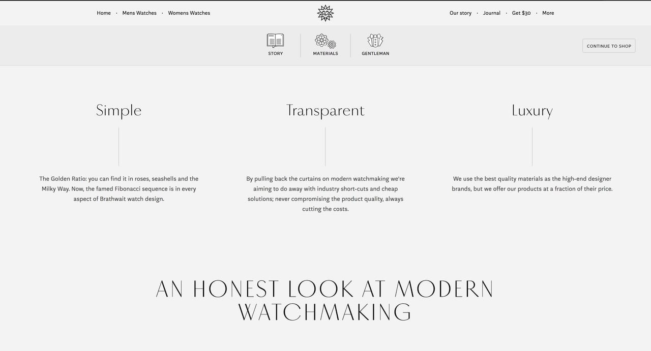 Luxe Digital luxury watch Brathwait transparency