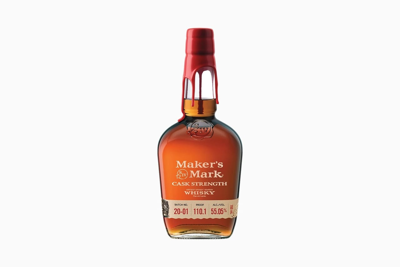 makers mark cask strength bourbon bottle price size review - Luxe Digital