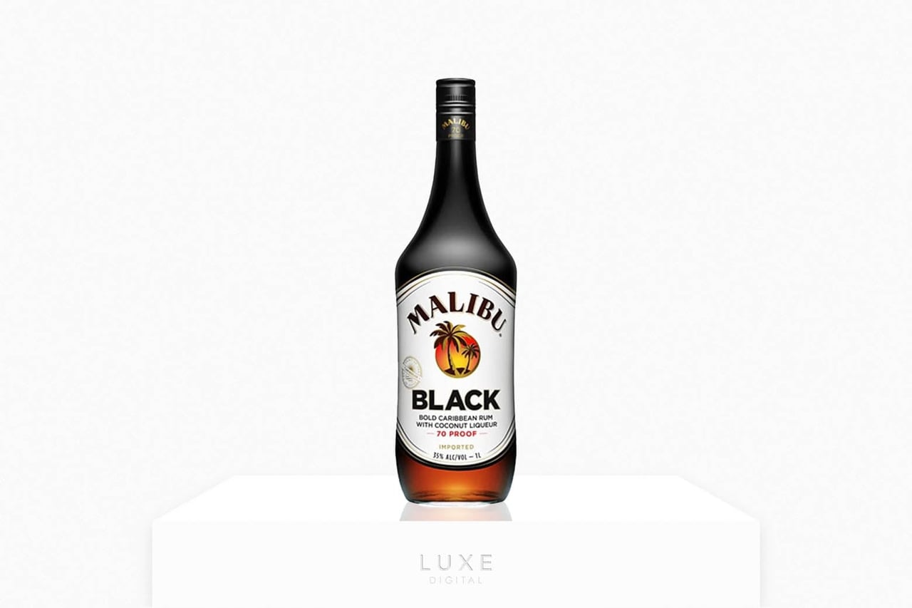 malibu rum black coconut bottle price size review - Luxe Digital