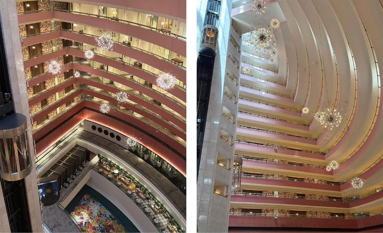 mandarin oriental singapore review atrium design luxe digital