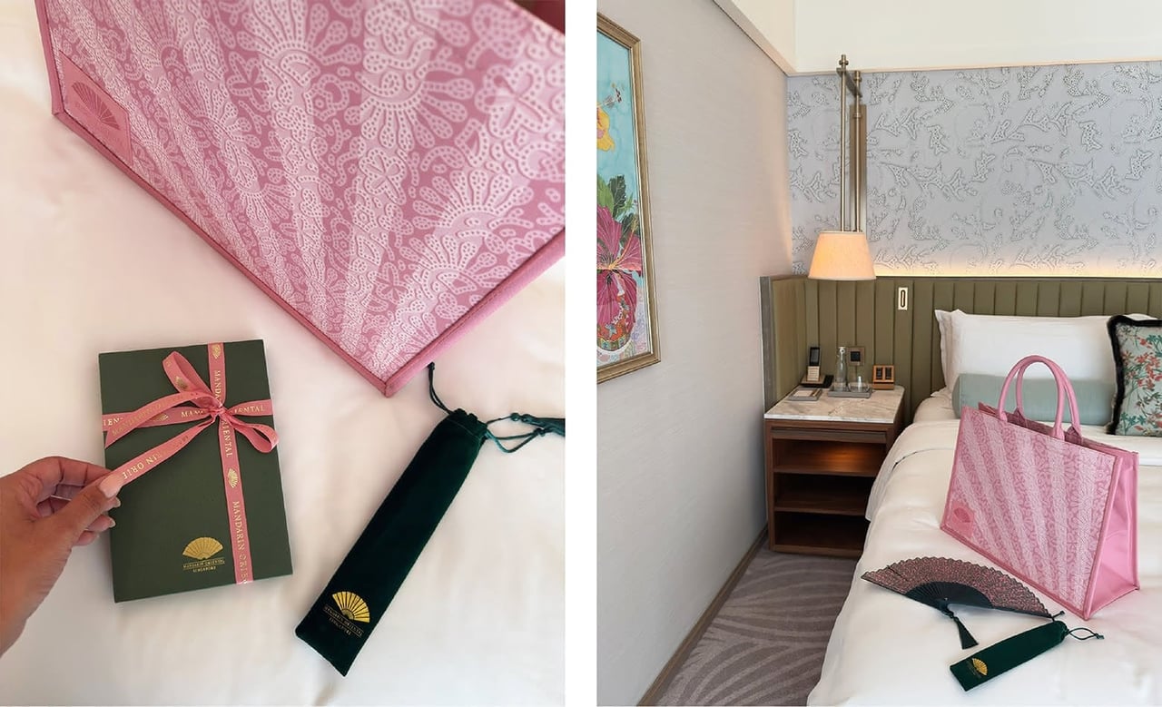 mandarin oriental singapore review family suite bedroom welcome luxe digital