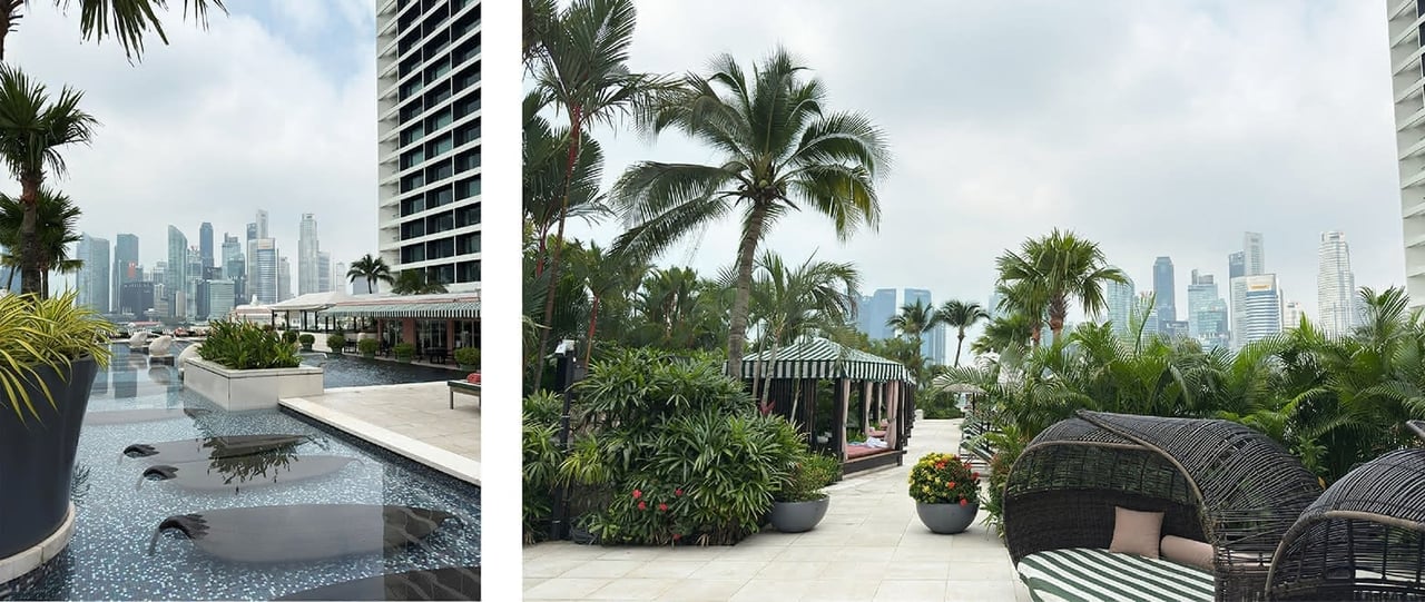 mandarin oriental singapore review poolside luxe digital