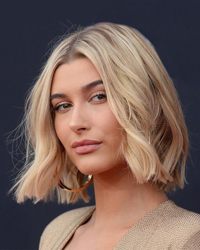 medium haircuts women blunt lob luxe digital
