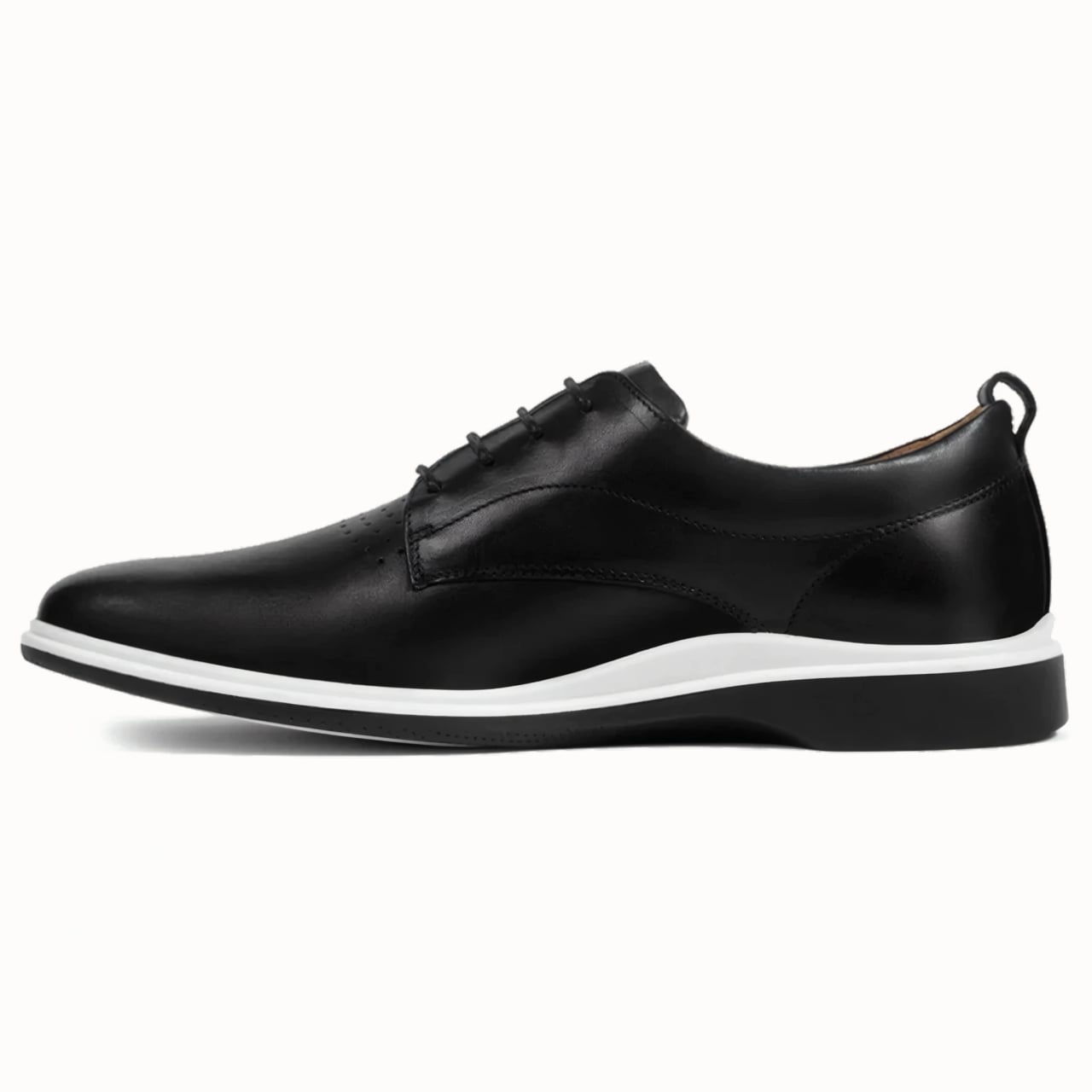 black tie optional men black oxford dress shoes amberjack - Luxe Digital