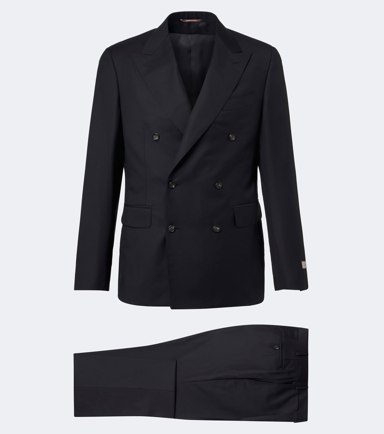 black tie optional men dark navy suit canali - Luxe Digital