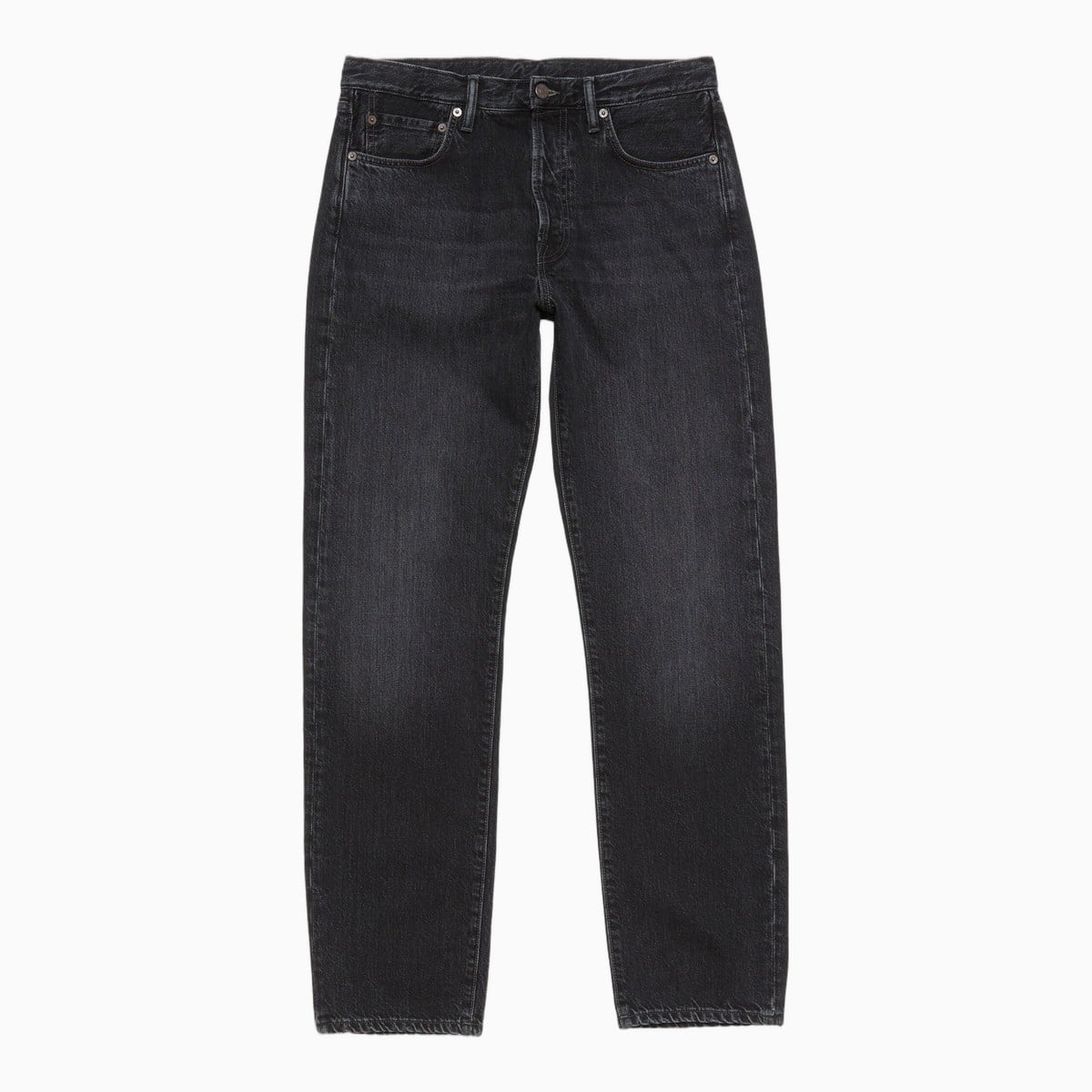 Black regular-fit jeans by Acne Studios