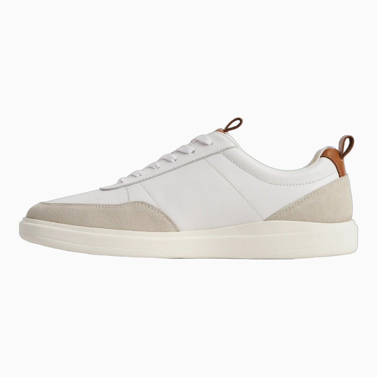 Ivory leather sneaker by Amberjack