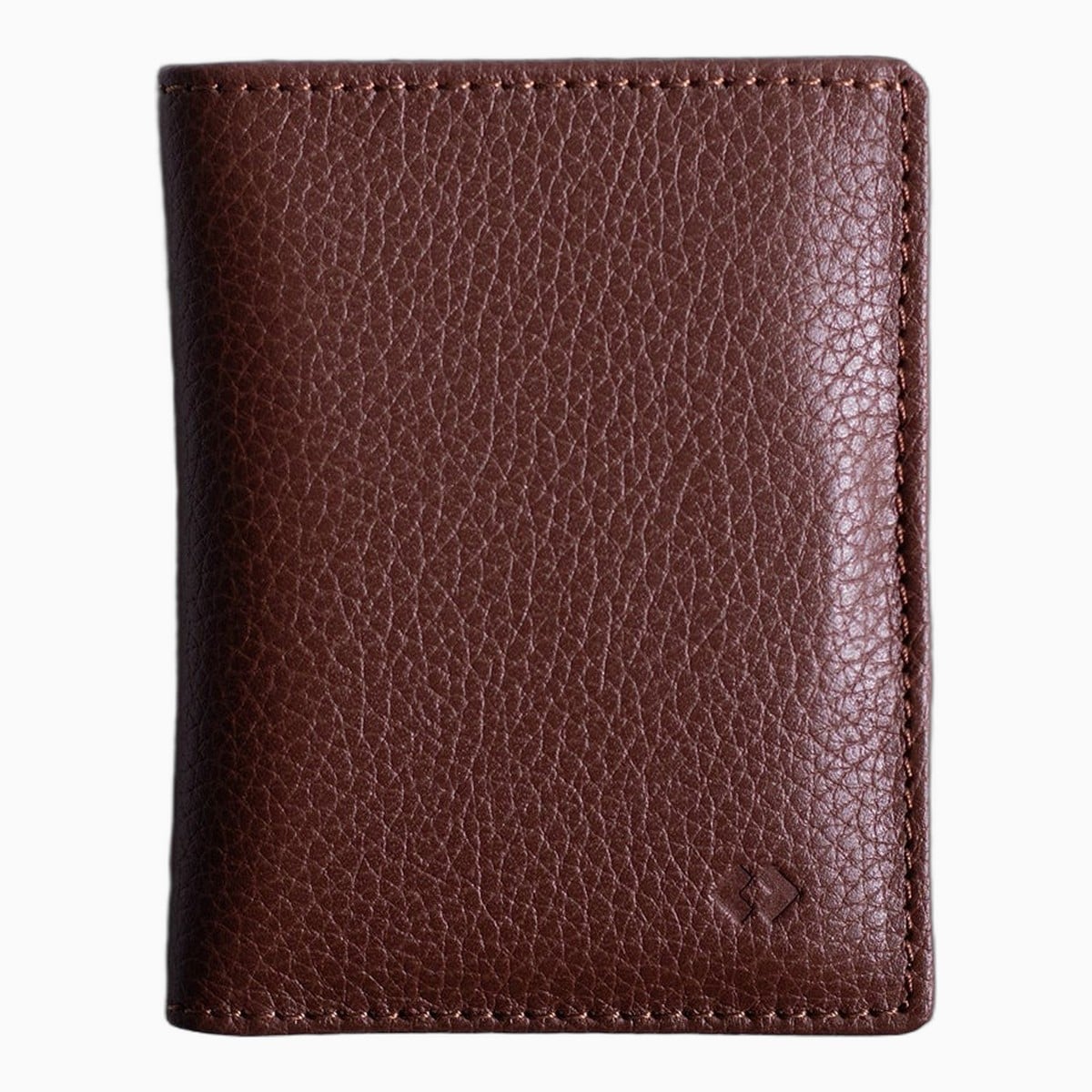Brown leather card wallet by Harber London