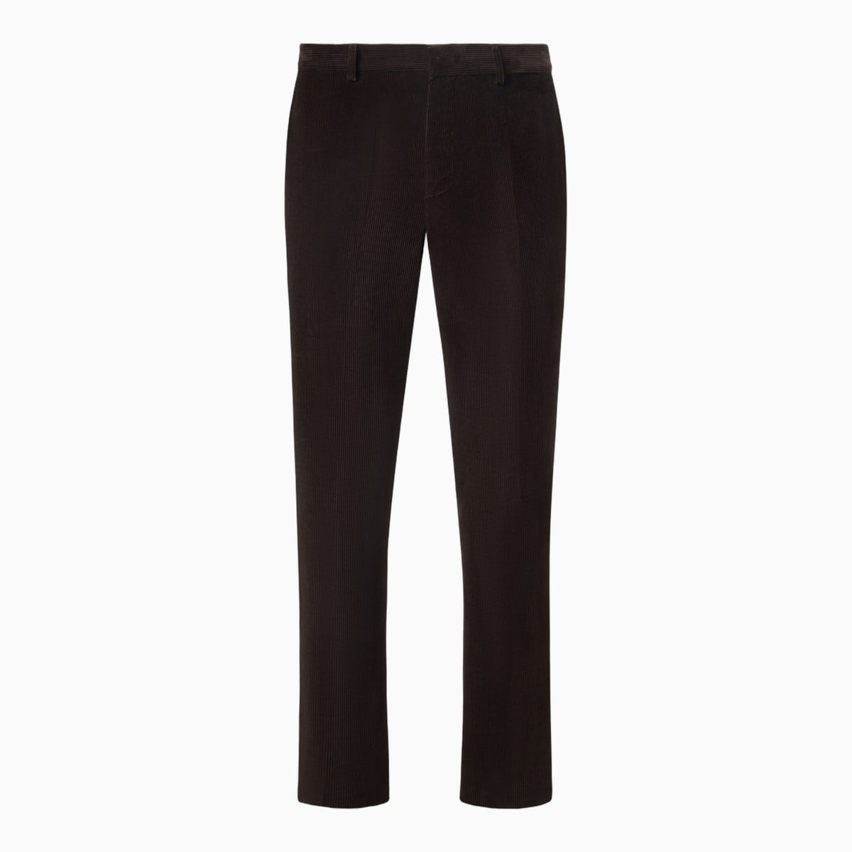 Dark cotton chinos by Loro Piana