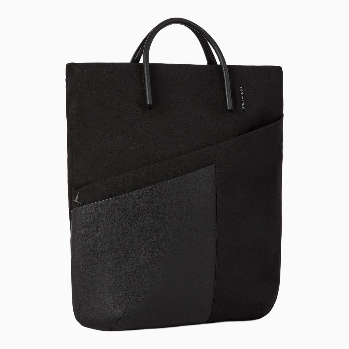 Black tote backpack by Troubadour