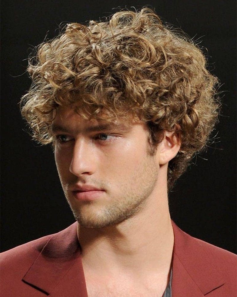 men curly hairstyles bowled round curly top Luxe Digital