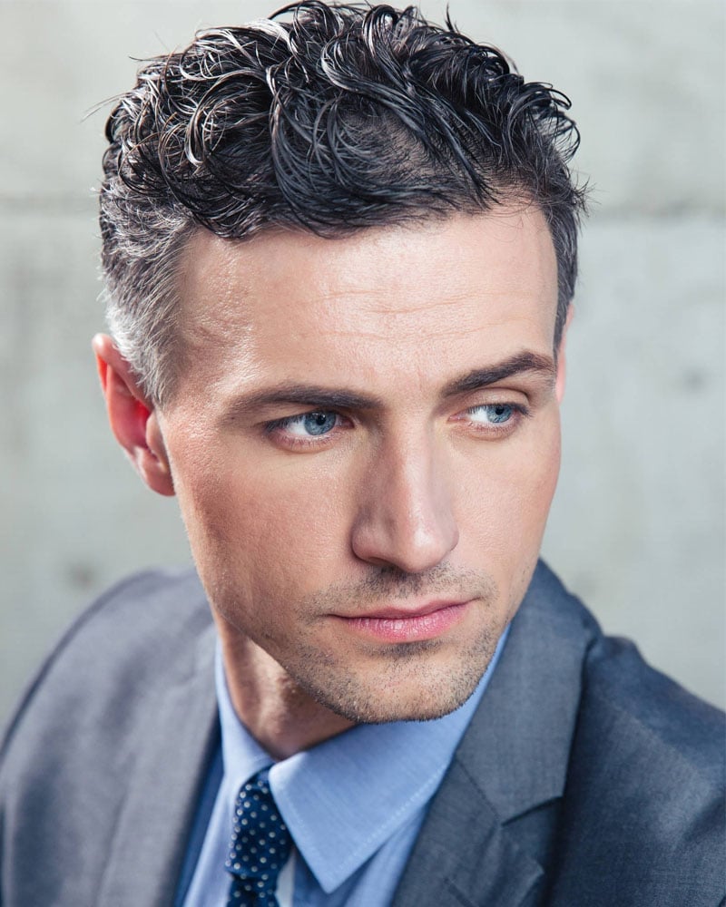 men curly hairstyles overloaded curls with thin hair Luxe Digital