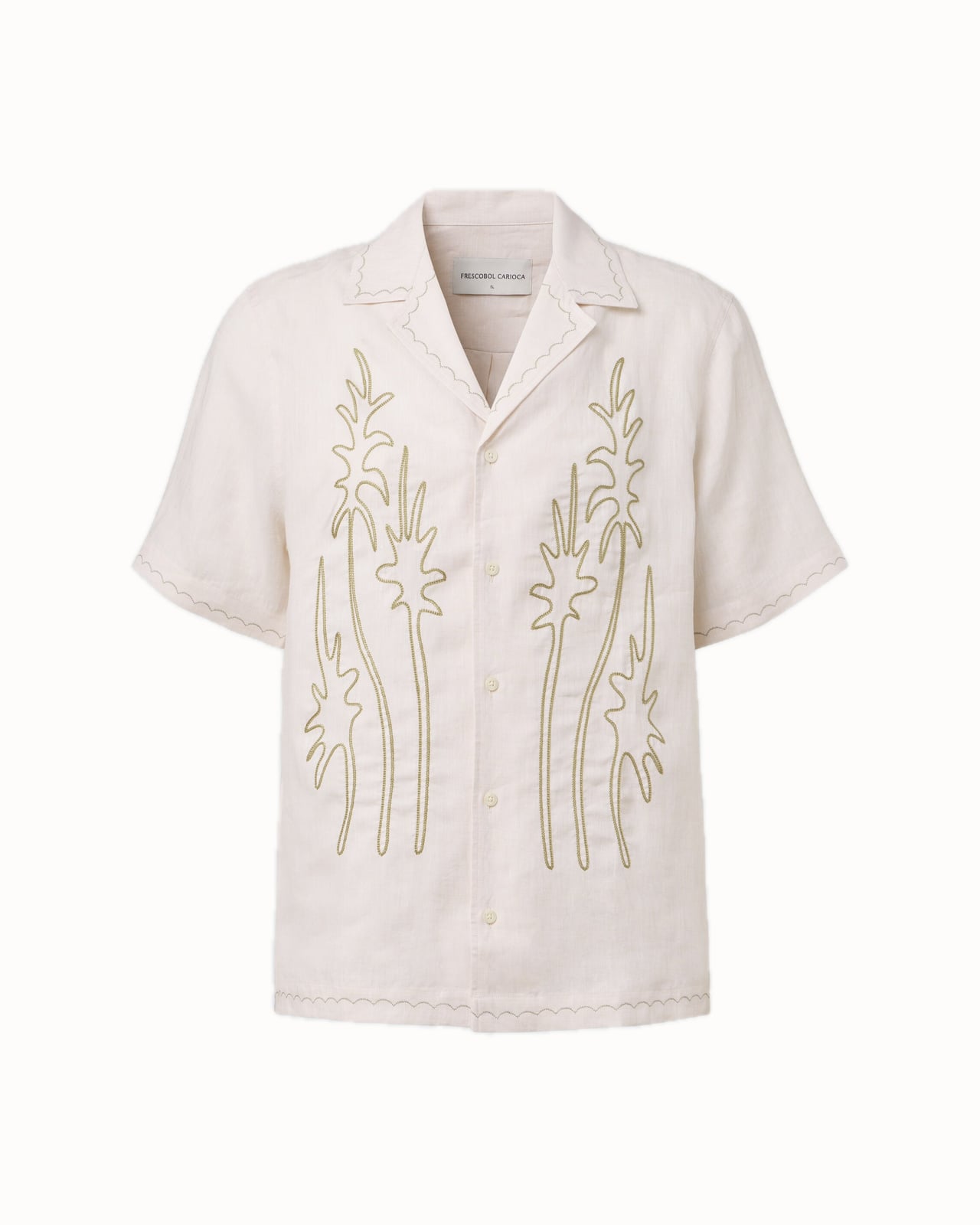 garden party attire men open collar linen shirt - Luxe Digital