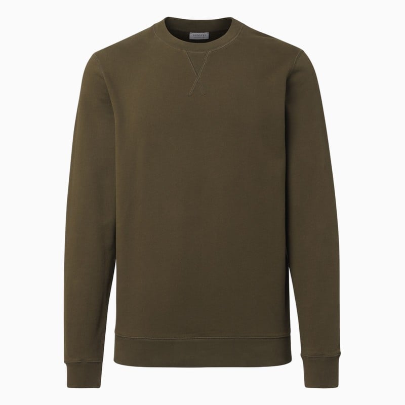 men loungewear style sweatshirt Sunspel - Luxe Digital