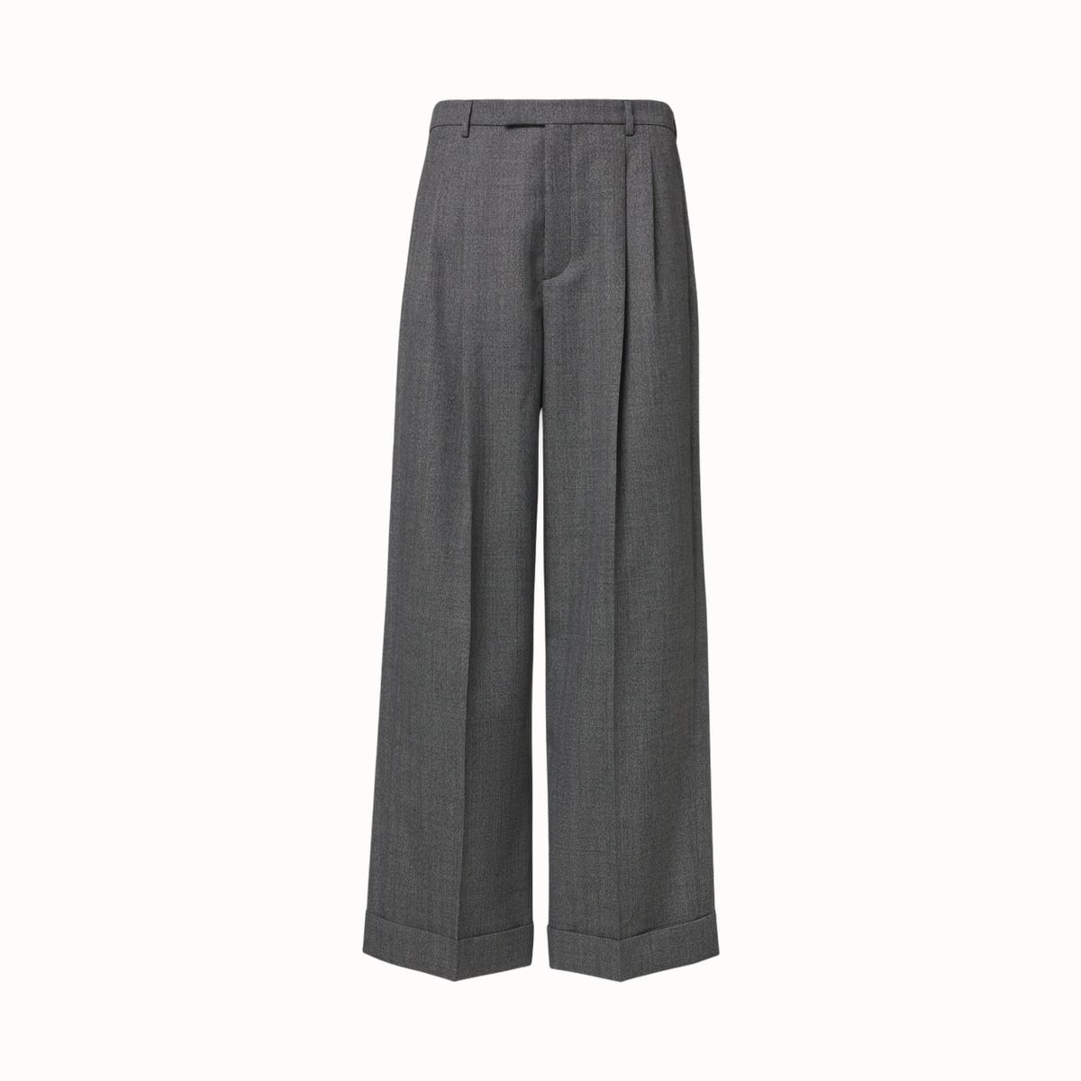 men old money style zegna grey wool trousers - Luxe Digital