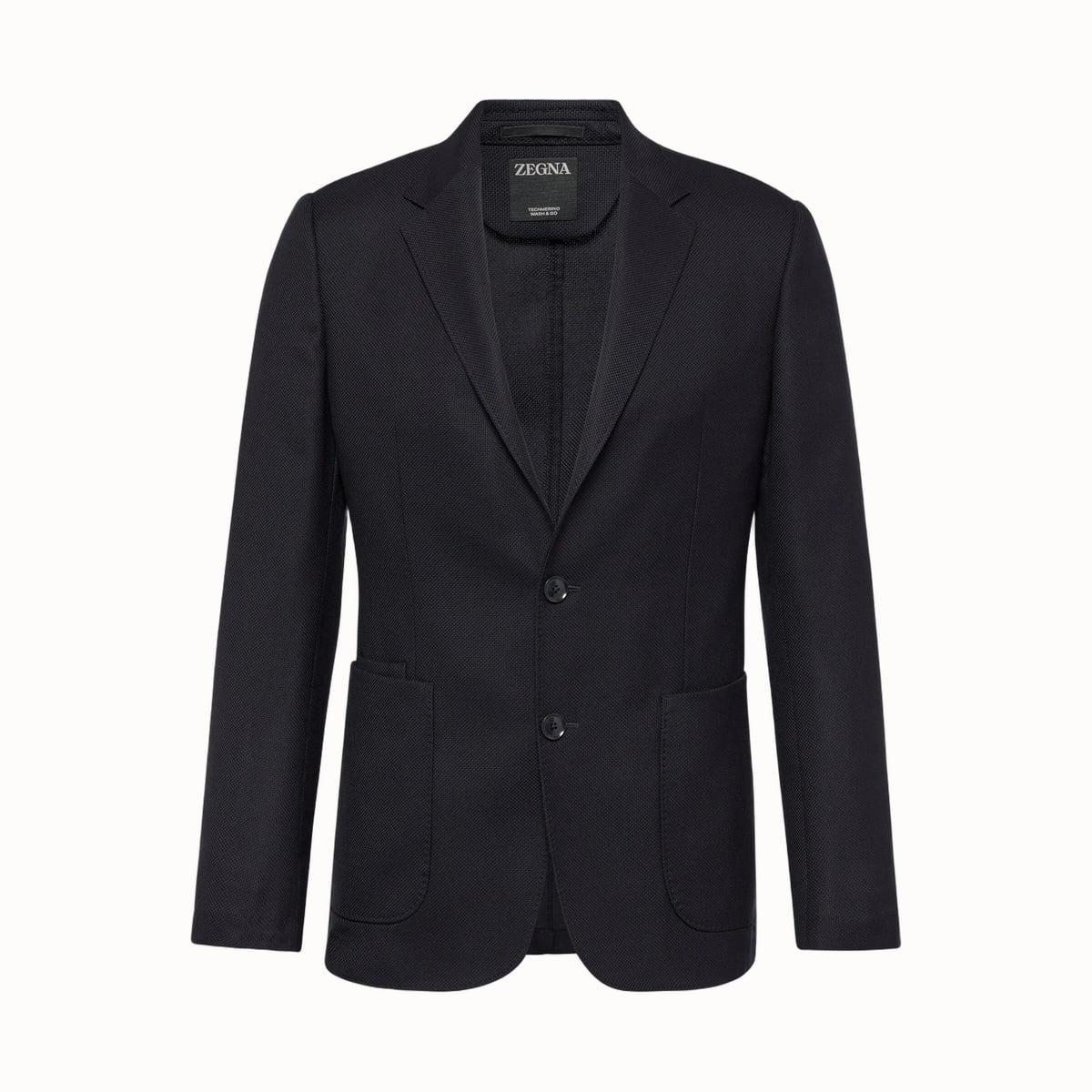 semi formal attire men zegna wool suit - Luxe Digital