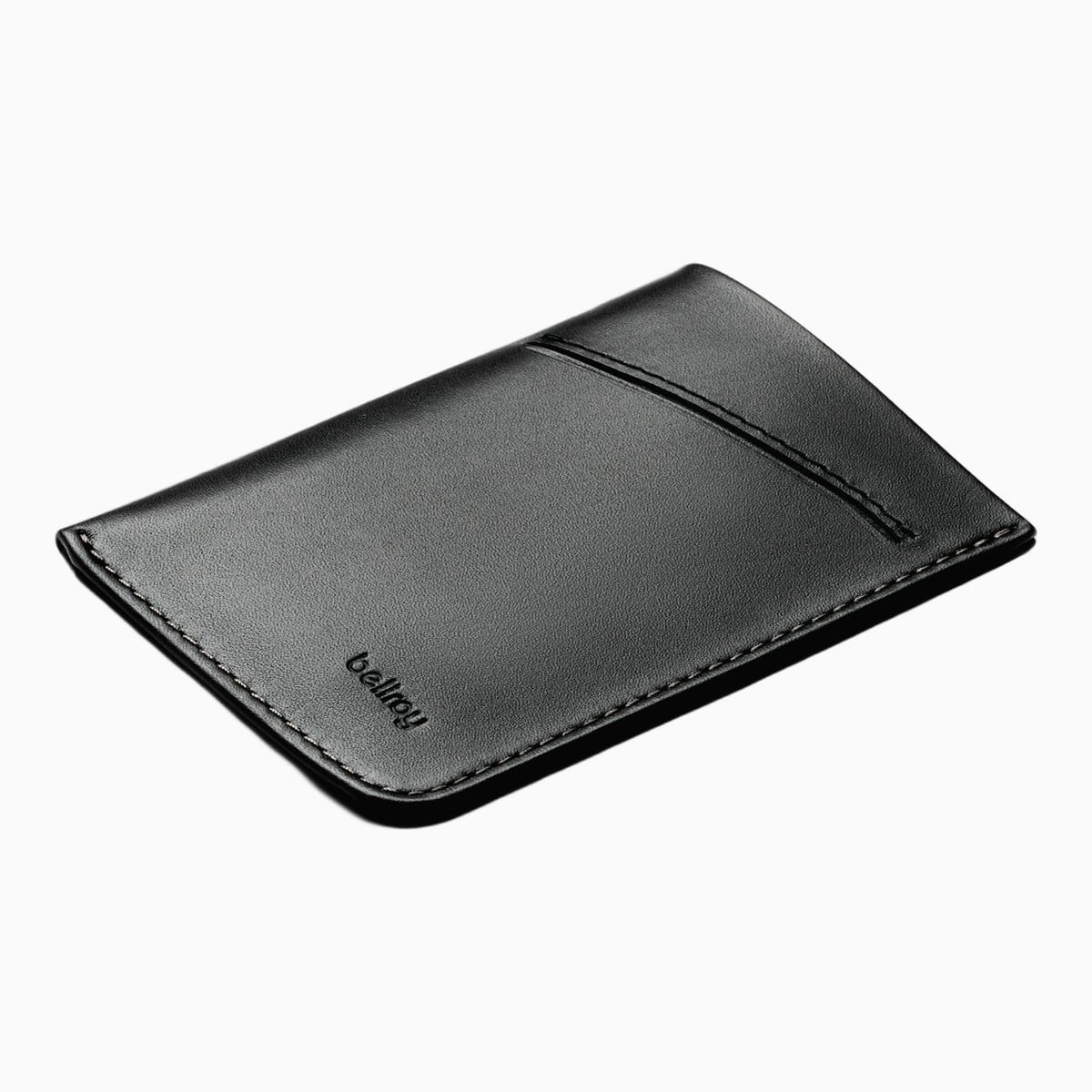 black Bellroy Card Sleeve leather card holder