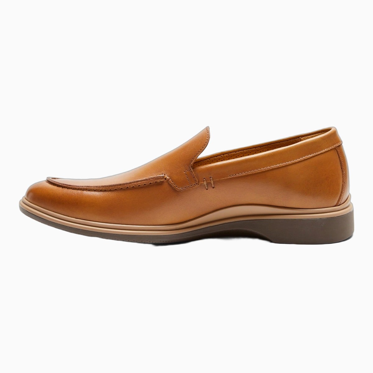 Amberjack The Loafer in honey leather