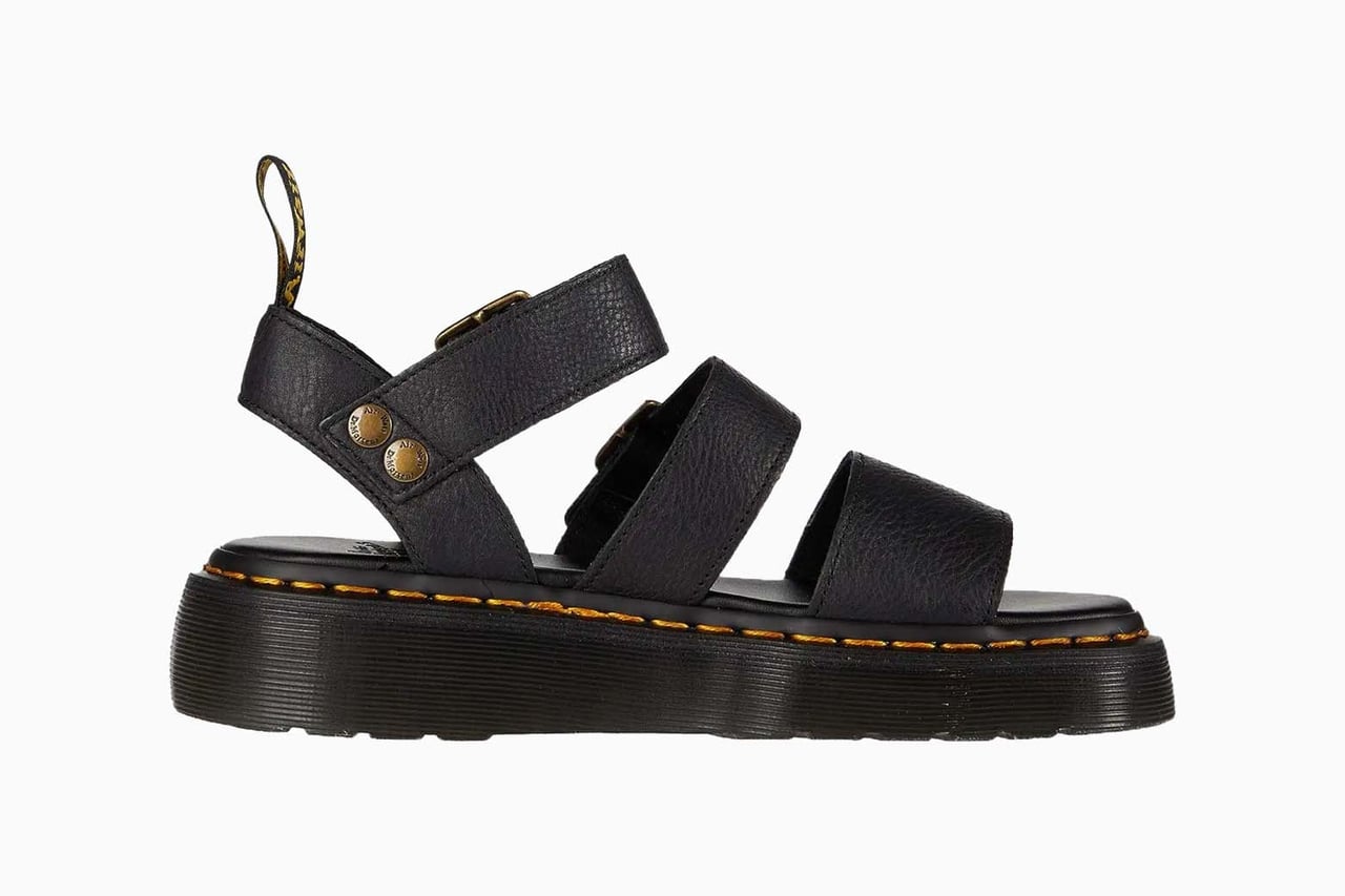 most comfortable sandals women dr martens gryphon - Luxe Digital