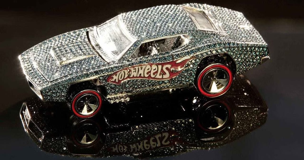 most expensive hot wheels diamond 40th anniversary car - Luxe Digital