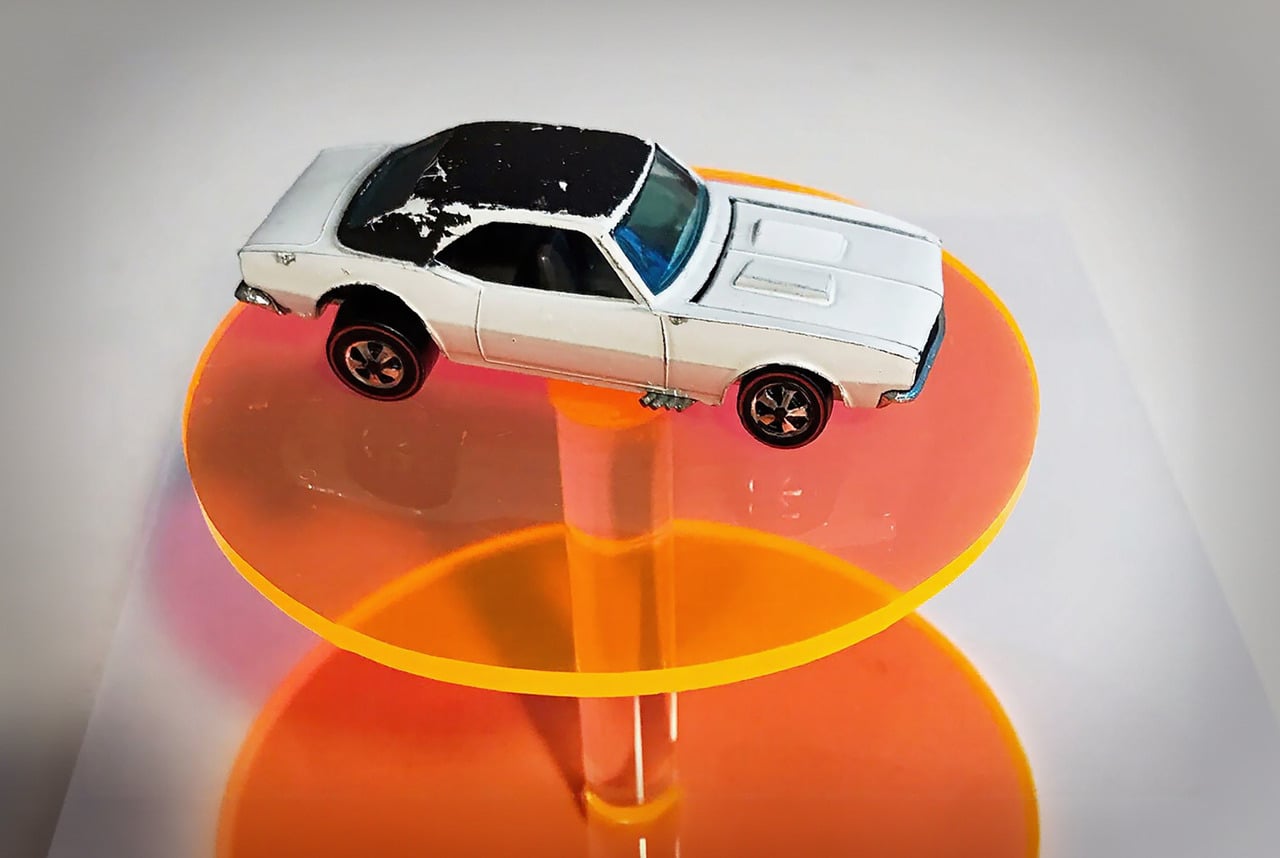 most expensive hot wheels white enamel custom camaro prototype - Luxe Digital