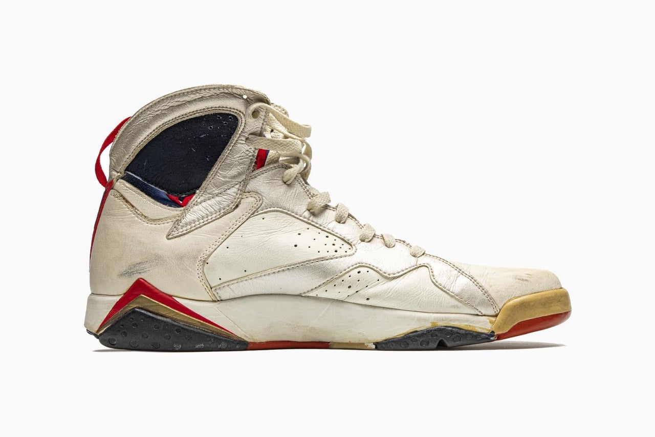 most expensive jordans 1992 air jordan 7 olympic game worn sneaker review - Luxe Digital