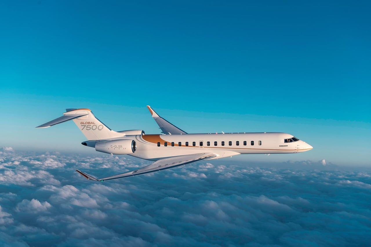 most expensive private jets kylie jenner bombardier global express - Luxe Digital