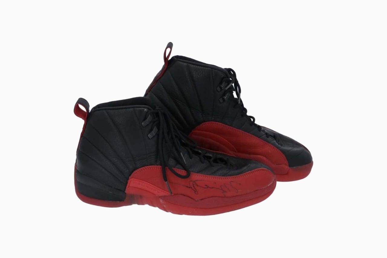 most expensive sneakers game worn flu game air jordan 12 - Luxe Digital