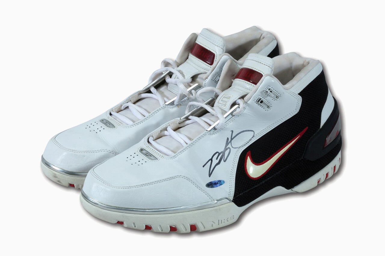 most expensive sneakers lebron james game worn nike air zoom generation - Luxe Digital