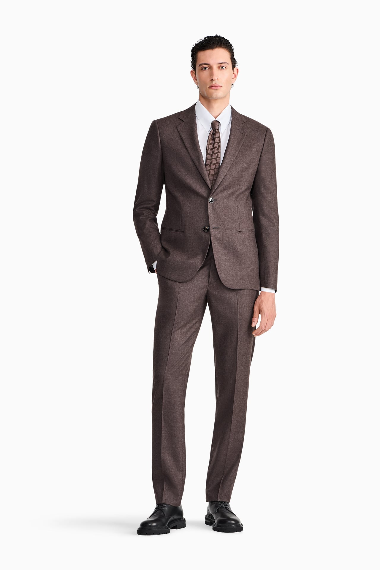 Giorgio Armani soft-shouldered suit