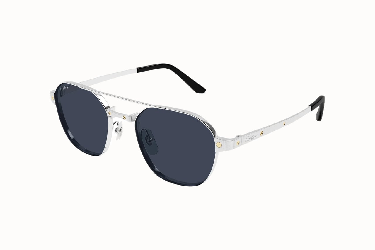 most expensive sunglasses cartier diamond sapphire white gold - Luxe Digital