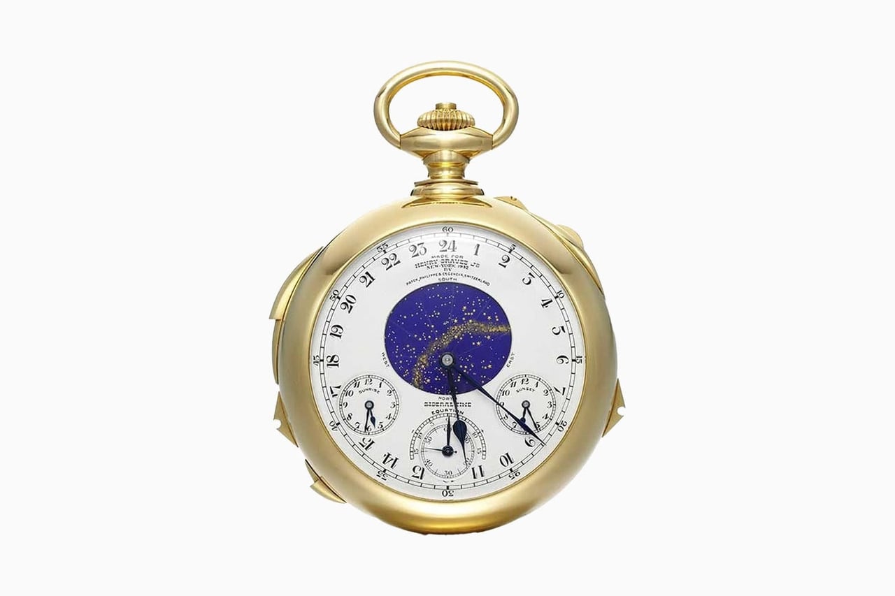 most expensive watches patek philippe henry graves supercomplication - Luxe Digital