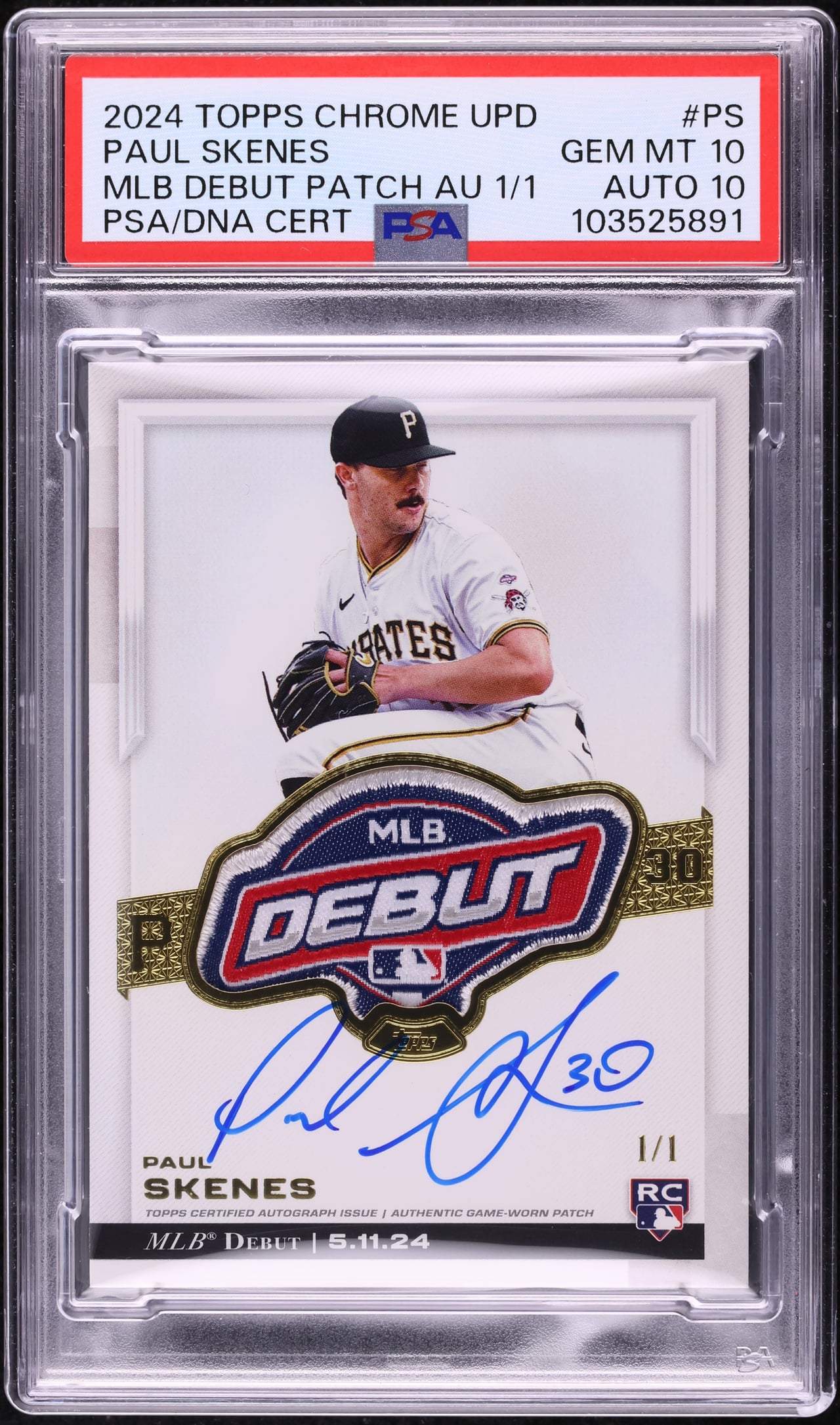 most valuable baseball cards paul skenes debut patch - Luxe Digital