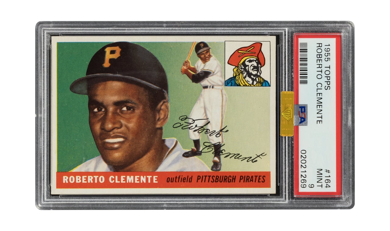 most valuable baseball cards roberto clemente topps - Luxe Digital