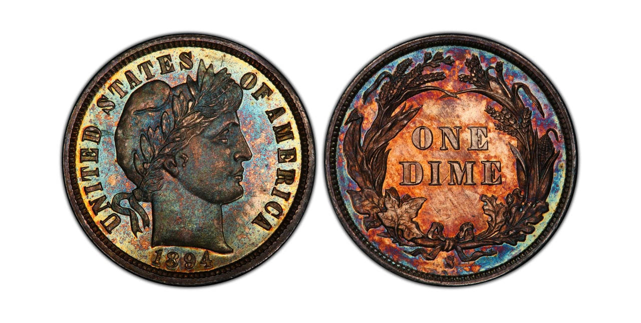 most valuable dimes 1894 s barber dime - Luxe Digital